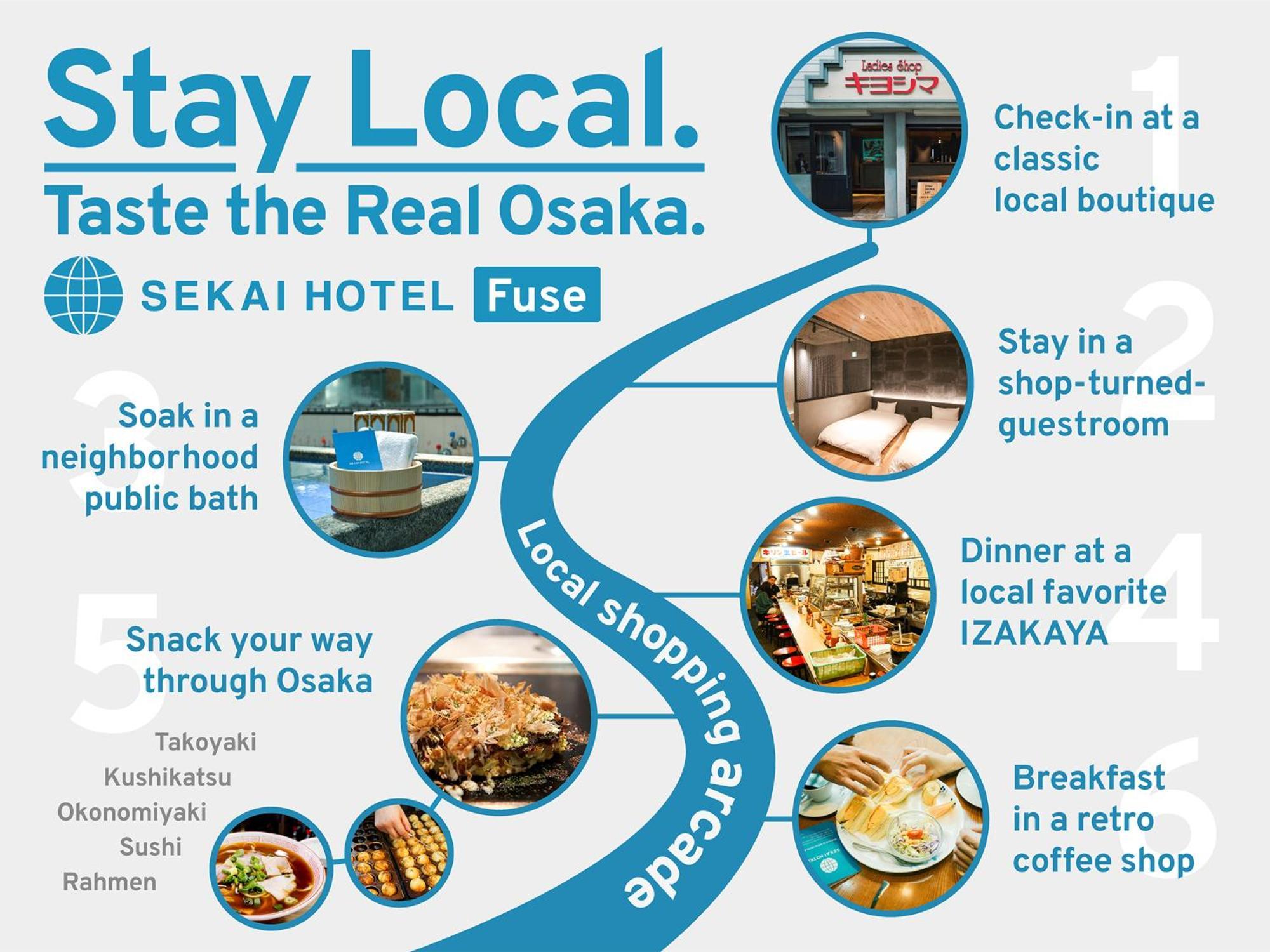 Sekai Hotel Deep Osaka Experience Yao Экстерьер фото